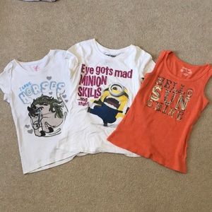 Girls Size M Shirt Bundle